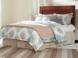 located on back of night stand tops Panel headboard legs (57) have 4 height options to accommodate various mattresses Beds available: