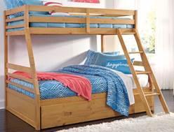 be added for under bed storage Twin/Twin Bunk Bed (59) Twin/Full Bunk Bed (58P/58R) Solid Wood B328