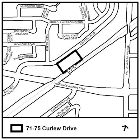 STAFF REPORT ACTION REQUIRED 71 75 Curlew Drive - Zoning Amendment Application - Preliminary Report Date: May 19, 2017 To: From: Wards: Reference Number: North York Community Council Director,