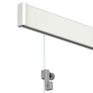 RAILS & SPECS enjoy life, love living A flexible hanging system can be integrated into your interior easily and quickly with the Click Rail.