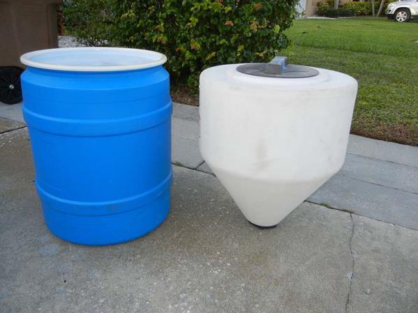 2 The heavy duty pickle barrel or drum does not have to be reinforced, they are incredibly tough and we highly recommend taking the time and effort to locate a 35 to 55 gallon drum of this type for
