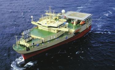 seismic vessels. HI-FOG pump unit being lowered into Jubilee sailing ship.