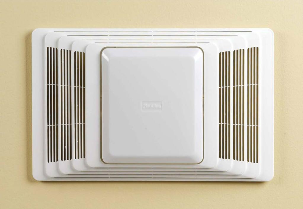 Exhaust fans provide ventilation to your bathroom, helping to remove moisture and prevent