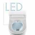 SMART TOILETS FEATURES Night light with long-life LEDs