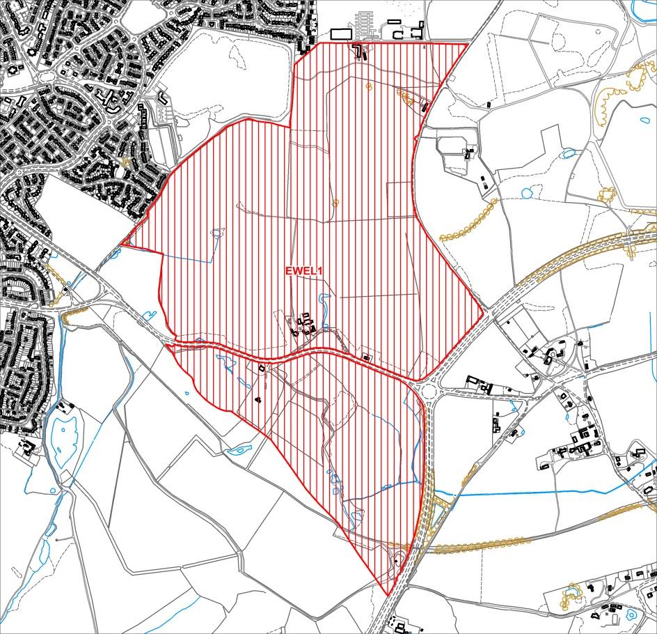 Chapter 13. East of Welwyn Garden City Figure 13.1: Site Location East of Welwyn Garden City 5 Crown copyright. All rights reserved. 2015. LA Ref: 100018528.