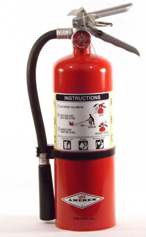 Portable Fire Extinguishers CFC 906 Portable Fire Extinguisher Accessible and unobstructed. Visible with appropriate signage. Minimal Size P.F.E. All fire extinguishers must have a rating of at LEAST 2A:10BC.