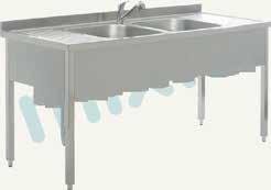 sink-cabinet) 600x1800x850 SMC 1053 Instrument Washing Sink (Double sink-cabinet) 600x1800x850 SMC 1054 Instrument Washing Sink (Single