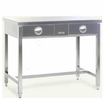 adjustable feet Three block drawer and cabinet Flexible production in