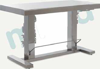 Work Table (Height Adjustable) SMCT 1045 In all clinical and polyclinic