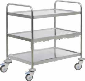 Instrument Trolley (3 Shelve) SMN 2119 For entire sterilization required centers