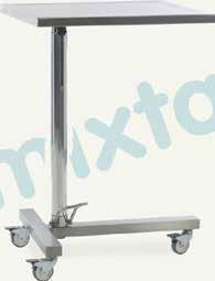 Mayo Table (Mechanic) SMU 2180 For entire sterilization required centers