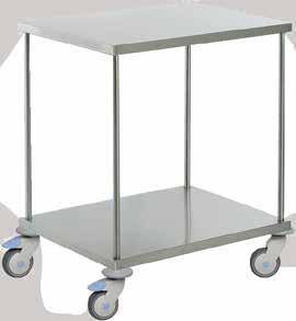 Instrument Trolley SML 2120 For entire  2 breaks Flexible production in