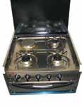 cooking appliances SECTION 6 SMEV 402 S/STEEL 3 GAS & 1 ELECTRIC COOKTOP & GRILL 700-05130 A stylish, stainless steel cooktop and grill to compliment any kitchen