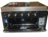 6SECTION cooking appliances SMEV 402 COOKTOP & GRILL (2010 MODEL) 700-05214 An updated version of an old favourite, the latest Smev 402 has a hob with crystal (black) lid with a grill cabinet, making
