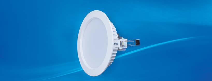 Available in 4-inch and 6-inch can sizes operating at 8.5-watt, 10.5-watt, and 18-watt versions, with a beam angle of 90, and dimmable down to 10%.