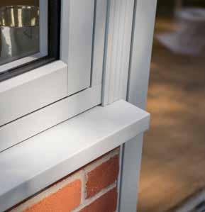 With a dedicated open-out flush door sash to take premium security hardware and a range of handle styles, available