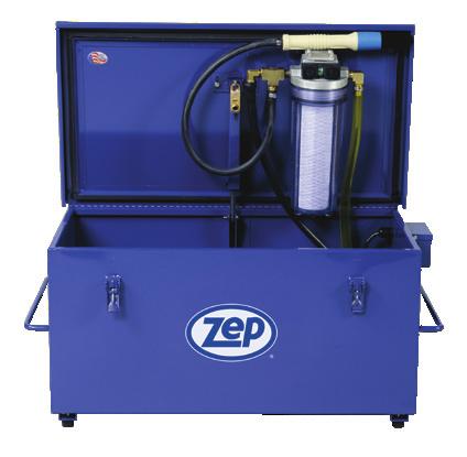 Contains: 1-Dyna Clean Parts Washer System, 1-Oriflo Brush, 2 -Dyna Trap Filter Bags, 1 -Dyna Trap Cover, and 20-gallons