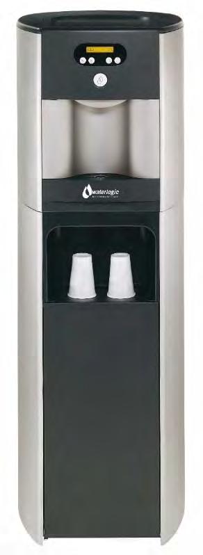 The sparkling water generation will stop as soon as sparkling water is dispensed or the chamber fills.