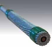 30,000 psi and temperatures up to 205 C ROCHESTER WIRELINE CABLE TE s Rochester wireline cables are used in