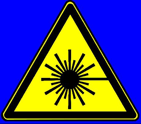 APPENDIX C: AREA WARNING SIGNS Figure 2: Class 4 Warning Sign WARNING Class 4 Laser Controlled Area Avoid eye or skin