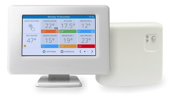 Honeywell evohome WiFi MultiZone System evohome is a sophisticated heating system that ensures you can create and individually control up to 12 heating zones in domestic properties.