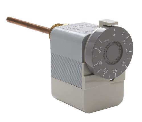 Single Aquastat Immersion Thermostats The L6188 Aquastat range is primarily designed for use on water-filled heating and hot water systems in domestic and commercial premises.