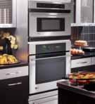 Integrated wall ovens with Trivection technology Built-in speedcooking wall ovens When time is of the essence, A trio of heating methods thermal heating, Reverse- Air
