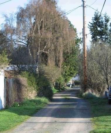 Fountain District Alleys: Most Columbia and Cornwall Park Neighborhood Streets are serviced by Alleys Purpose: To provide private access for residential and