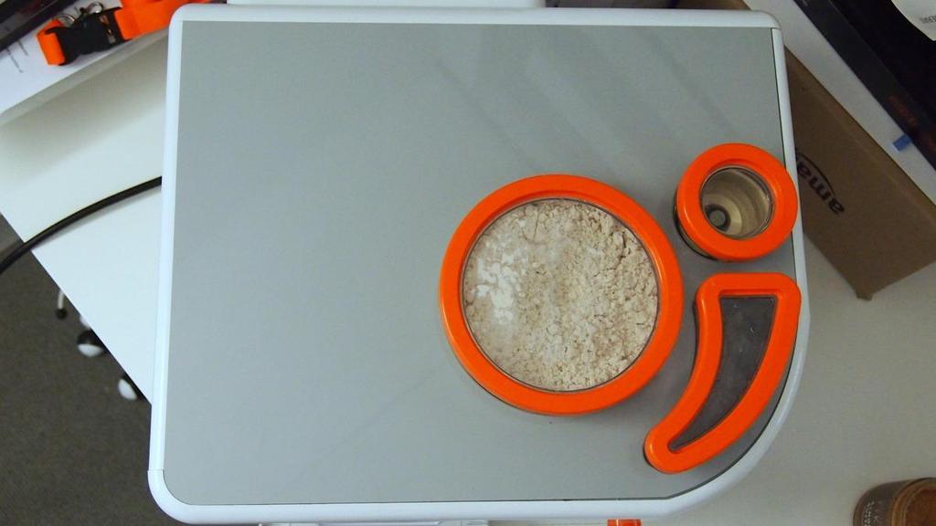 It takes just three ingredient containers (and a robot underneath) to make tasty rotis. The device is easy to use, and plugs into a standard wall outlet.