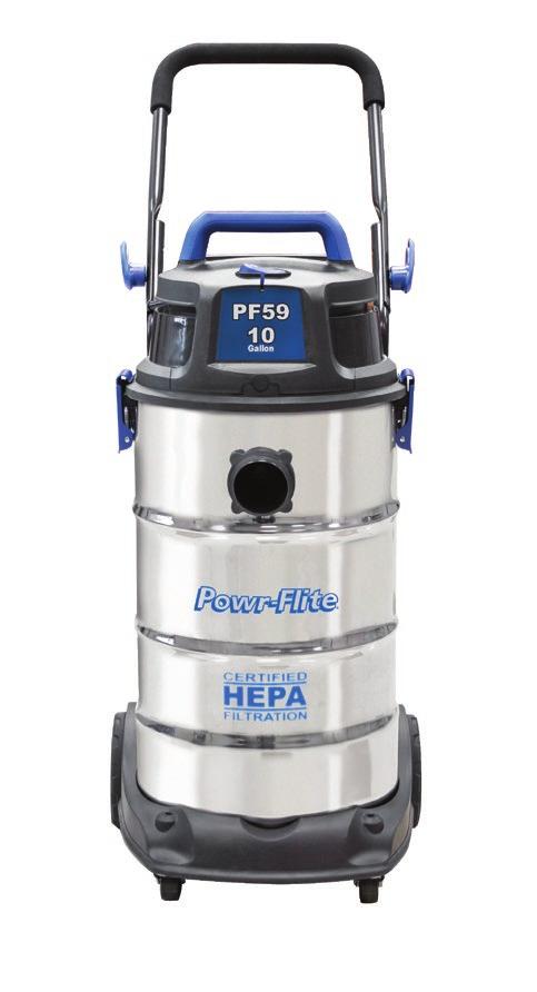 OPERATOR S MANUAL & PARTS LIST 10 GALLON WET/DRY VAC MODEL PF59 Conforms to UL Standard UL1017 Certified to CSA STD C22.2 No.