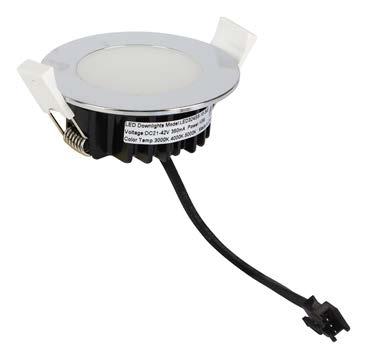 10W DIMMABLE LED DOWN LIGHT 100mmØ - TEMP SWITCH - WHITE 54mm This 10W dimmable white LED down light allows you to your