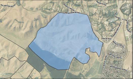 Figure 6 HPUDS Updated Map (red outline) of the Western Hills Greenfield Growth Area In accordance with POL UD4.
