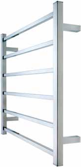 Square Bar Ladder Towel Rail Series Ultra-modern design combines with stainless steel in this sophisticated towel rail range.