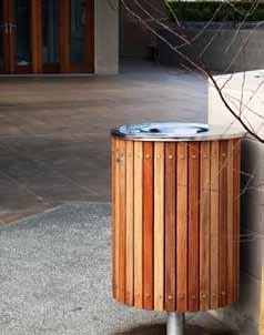 Design outcomes Have matching rubbish and recycle bins on reet by utilising existing cast-iron bins, to enhance the heritage