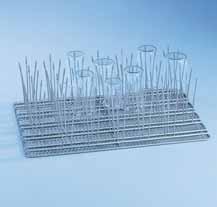 E 960/1 Insert Contains 20 large and 26 small spring clips to secure glassware For
