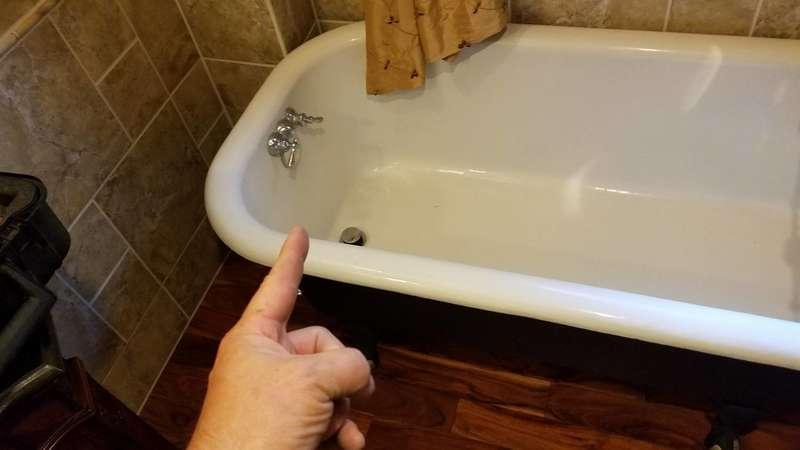 Limitations Tub/Surround TUB NOT INSPECTED MAIN LEVEL TUB OUTSIDE OF KITCHEN Tub was unable to be