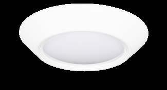 DISK LIGHT The RE-GEO-FM-992 Disk Light is available in a recessed configuration with a multi-groove design providing an easy and cost effective solution to the traditional