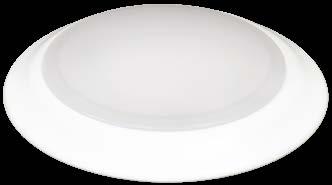 ENVISAGE CEILING & WALL 7 3/8" 5 1/2" CM405M CM405S 3 7/8" 6" Shown in White 1 1/4" 1 1/4" Shown in White ADA Compliant Shown in Chrome Shown in Brushed Nickel ROUND FLUSH MOUNT WITH POLYCARBONATE