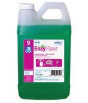 FOOD SAFETY, INFECTION CONTROL FOOD SAFETY ENZYFLOOR #9 An enzymatic cleaner and degreaser for floors soiled with food greases,
