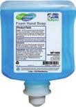 FOAM ALCOHOL SANITIZER Highly effective, dye-free foam hand sanitizer with moisturizers. Contains 72% Ethyl Alcohol to kill 99.