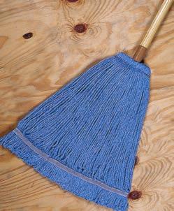 98 $10.20 D. E. D. SCREW-TYPE BLENDED CUT-END WET MOPS Four blended fibers: Cotton, rayon, polyester and acrylic. Good absorbency. True ounce weights. Color Type 16 oz. 20 oz. 24 oz. 32 oz.