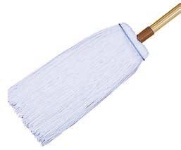 72 $9.22 $11.94 D. D. FLAT FINISH MOPS Use with dust mop frame and handle. Top-quality, non-linting continuous filament yarn. Half sleeve, half tie style. Loop-ends.