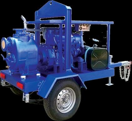 SELF-PRIMING TRASH PUMPS Mosherflo SPT pumps are Self- Priming Trash Pumps, which are ideally suited for industrial and municipal