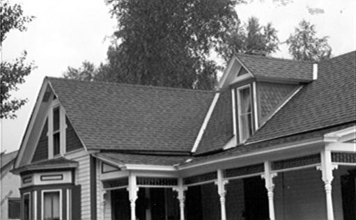 Historic Residences Preservation and Alteration Roof forms, materials, and features Roofs were traditionally front-gabled, and covered in corrugated metal or wood shingles.
