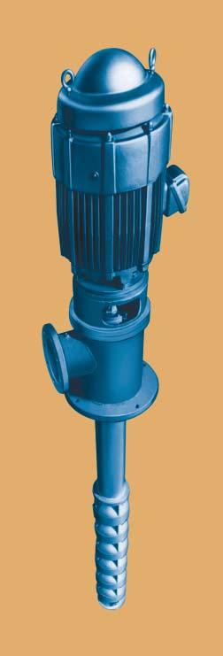 Model MVT-FF Municipal Vertical Turbine Pump Capacities to 65,000 GPM (14,763 m 3 /h) Heads to 3,0 feet (1,067m) Temperatures to 0 F (260 C) Bowl sizes from 6 to 55 Design Advantages Fabricated