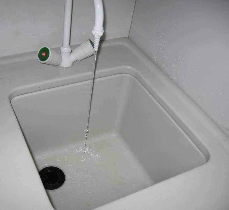 It also is resistant against high temperatures. The siphons of the sinks are made of Poly Propylene.