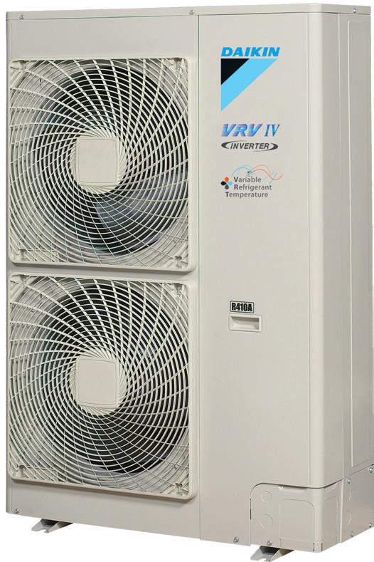 RXYSQ-TV/RXYSQ-TY VRV IV S-series heat pump Space saving solution without compromising on efficiency ʯʯ Space saving trunk design for flexible installation ʯʯ Covers all thermal needs of a building