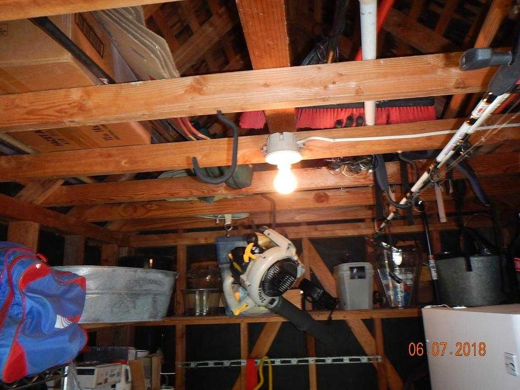 19 of 72 Outbuilding (Continued) Electrical: (continued) Roof The inspector is not required to: Walk on any roof surface, predict the service life expectancy, inspect underground downspout diverter