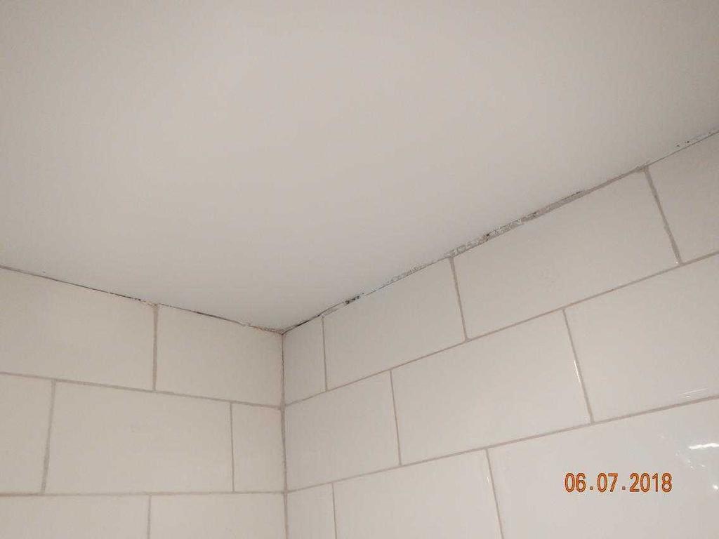 Grout/caulking is required in some areas.