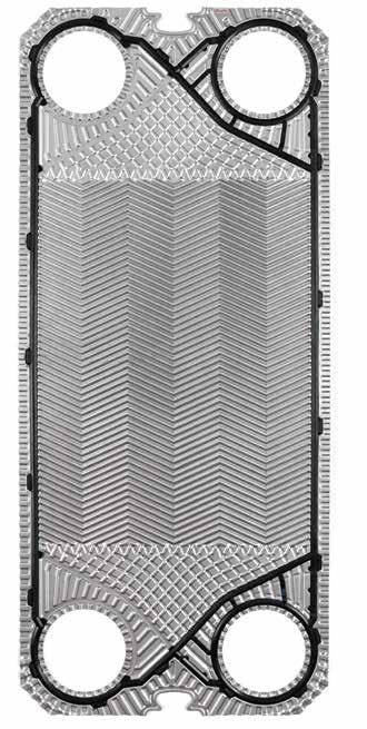 Danfoss fishbone heat exchangers XGF100 your district energy solution Improved hanging area Optimised distribution area Reinforced diagonal groove The XGF100 has been designed to enhance a wide range